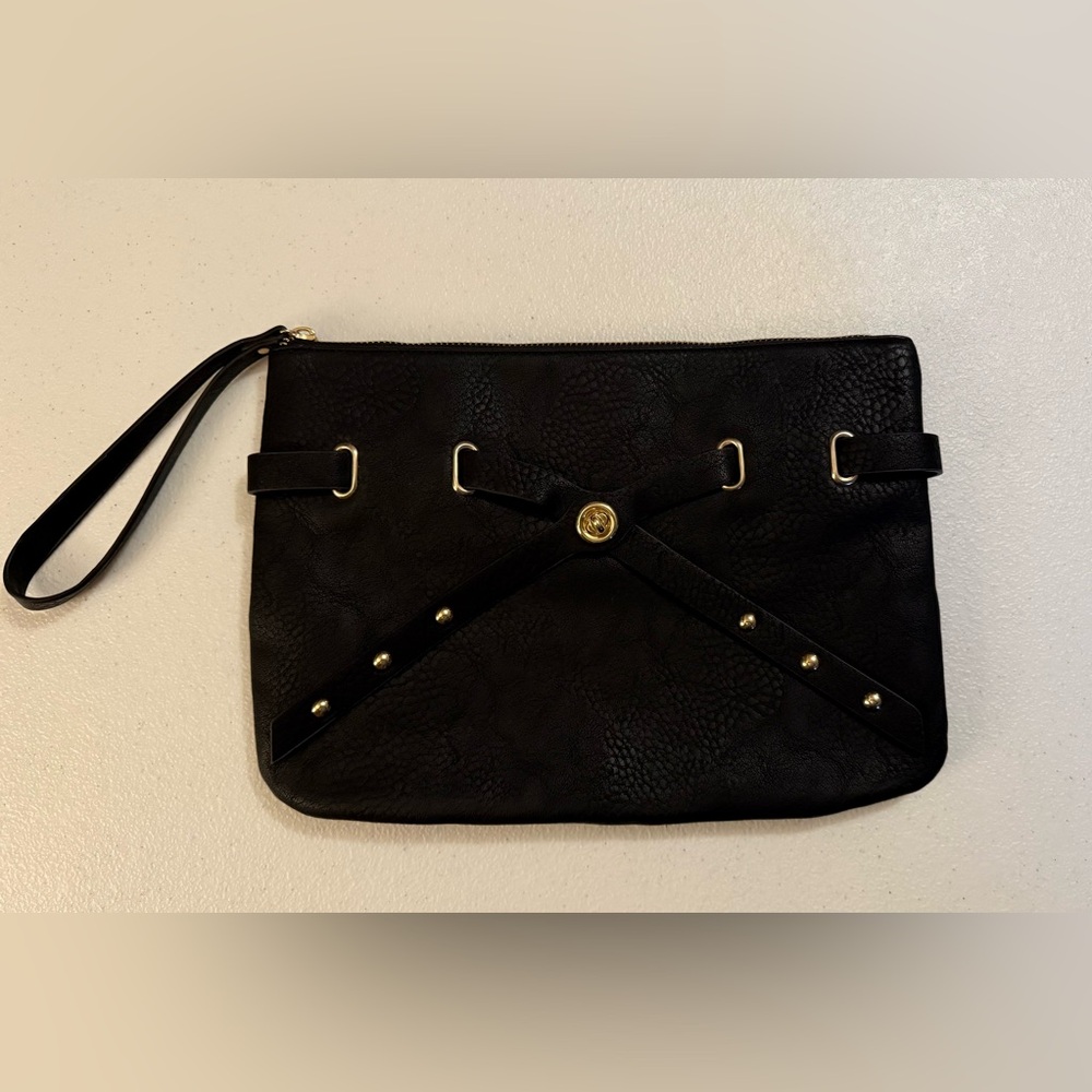 Elegant Black Clutch Bag